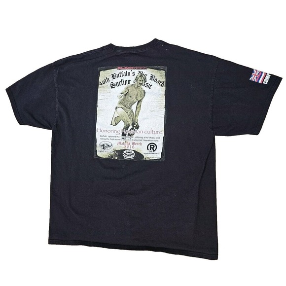 Xxl 40th Buffalos Big Board Surfing Classic Competitor Shirt Makaha 2016 Hawaii - Picture 1 of 11